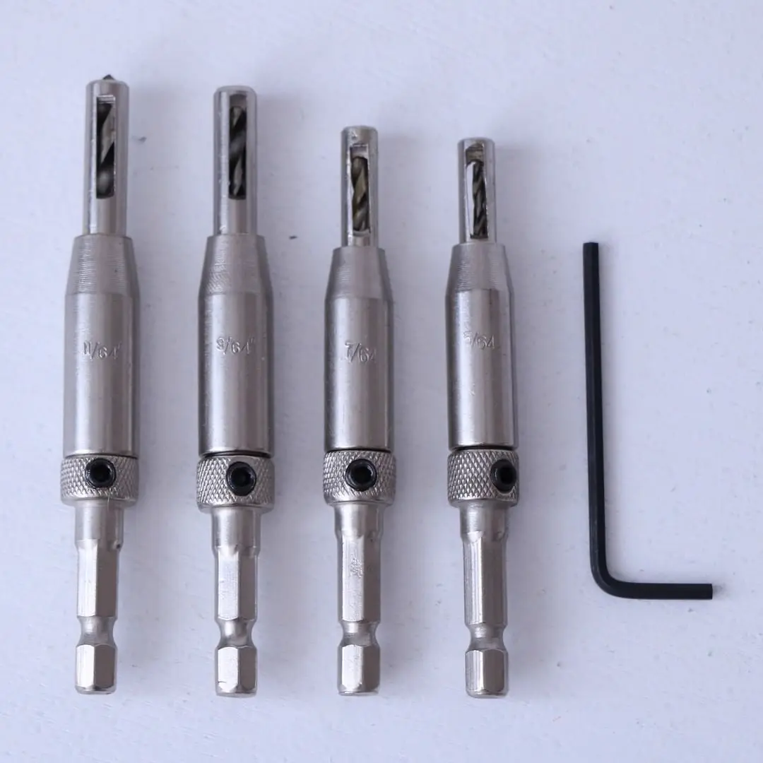 Kit de brocas autocentradas