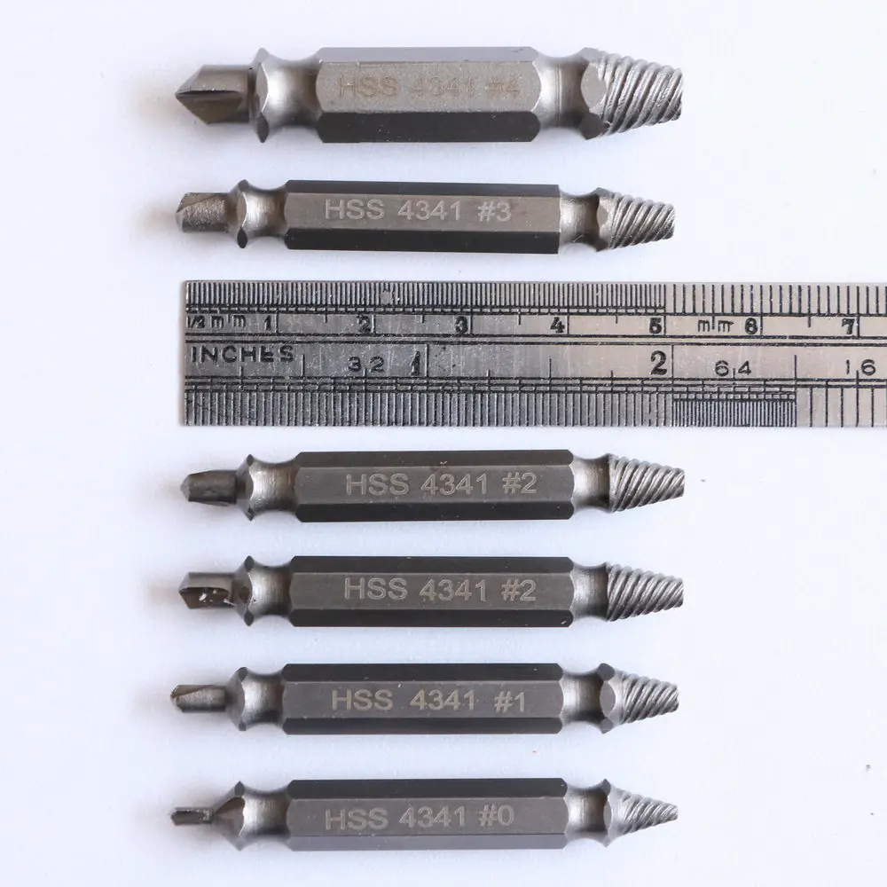 Kit Extractor de tornillos rotos
