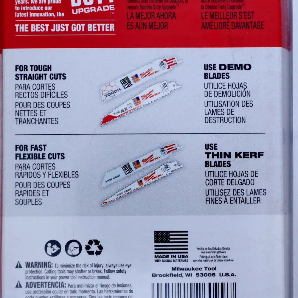 Kit de 32 hojas sierra sable