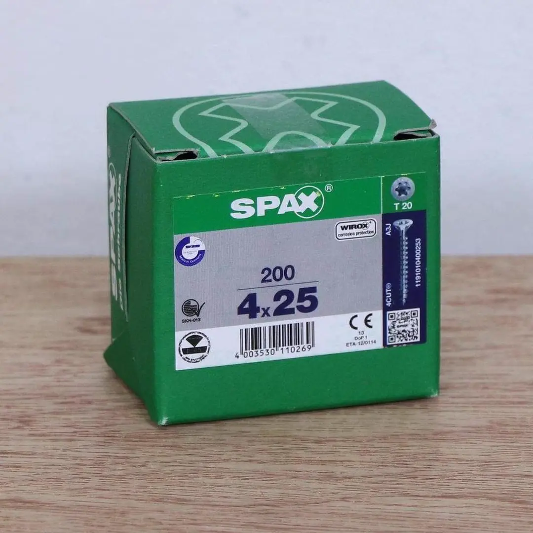 Spax 4.0 x 25 mm, T20